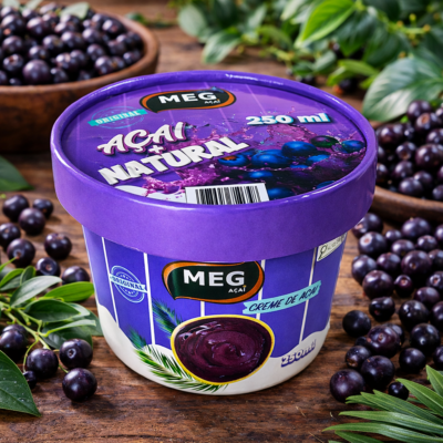 Creme de Açai Natural 250ml