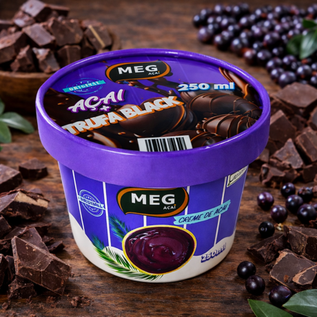 Creme de Açai Trufa Black 250ml