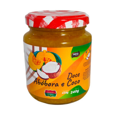 Doce de Abóbora com Coco 240g