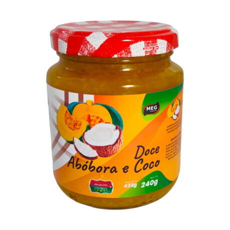 Doce de Abóbora com Coco 240g